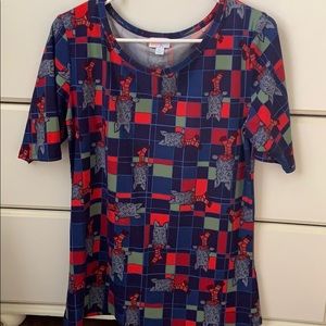XL Lularoe Christmas Gigi